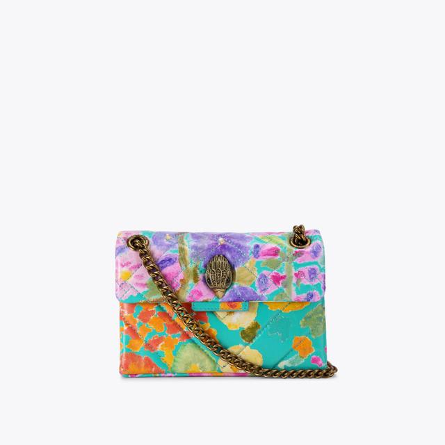 carvela by kurt geiger LEATHER MINI KENSINGTON Floral Printed Mini Bag by KURT GEIGER LONDON