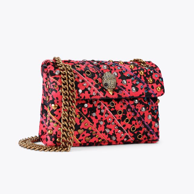 Carvela By Kurt Geiger LEATHER MINI KENSINGTON L Pink Calhfair Mini Bag By KURT GEIGER LONDON