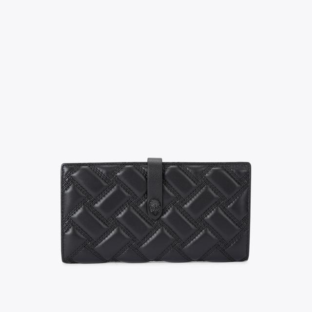 carvela by kurt geiger LEATHER SOFT WALLET Black Drench Soft Fold Out Wallet by KURT GEIGER LONDON