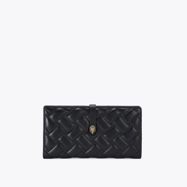 carvela by kurt geiger LEATHER SOFT WALLET Black Leather Wallet by KURT GEIGER LONDON