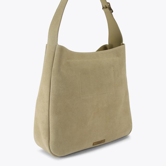 Carvela By Kurt Geiger LG BOND HOBO Suede Large Hobo Bag By KURT GEIGER LONDON