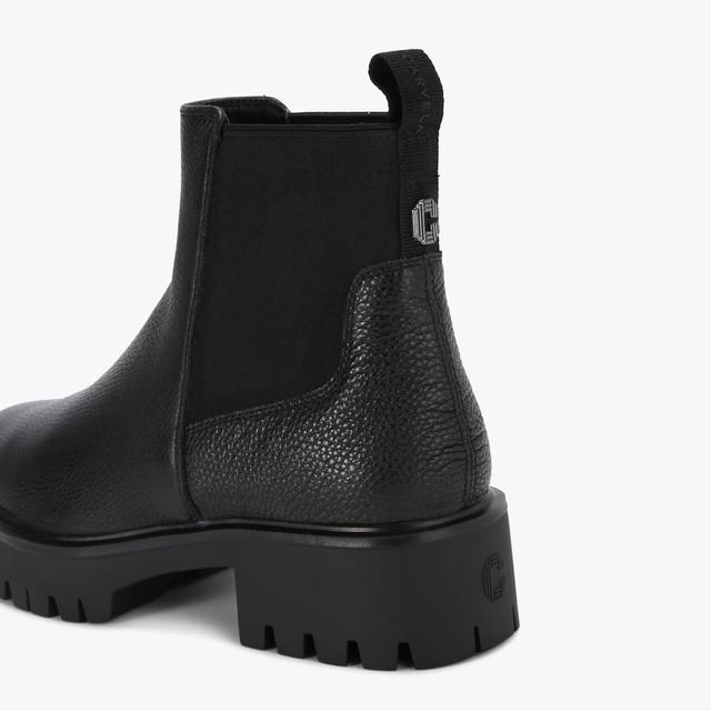 Carvela By Kurt Geiger LIMIT Black Chelsea Boots By CARVELA