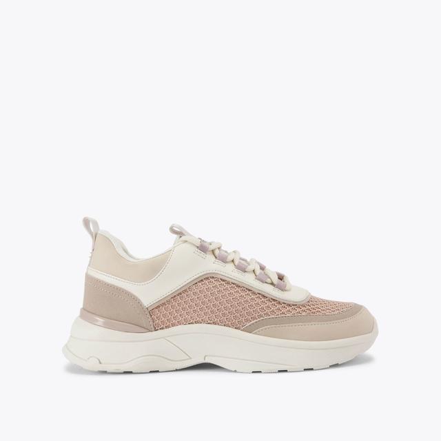 carvela by kurt geiger LINK Pink Knitted Sneaker by KG KURT GEIGER