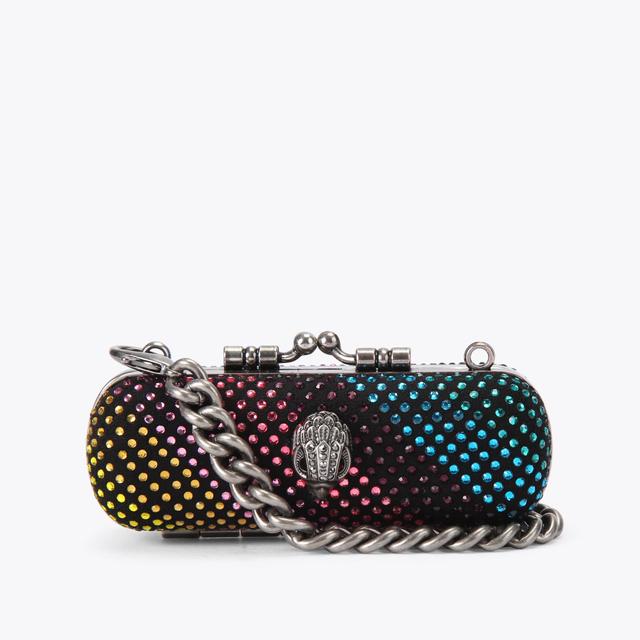 carvela by kurt geiger LIPSTICK HOLDER CLUTCH Rainbow Lipstick Cross Body Bag by KURT GEIGER LONDON