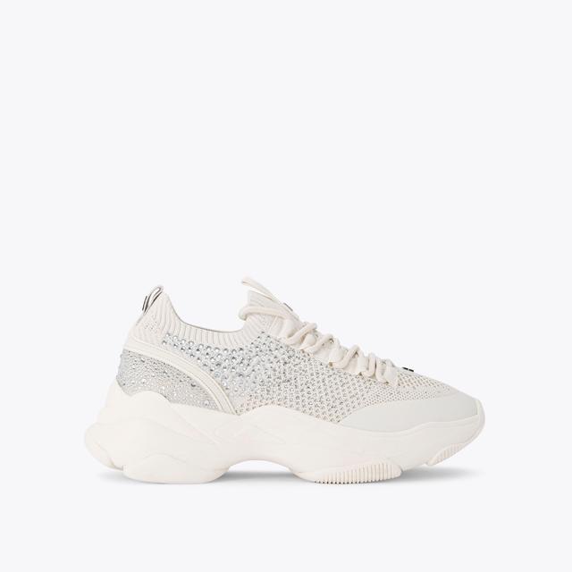 carvela by kurt geiger LIVELY GEM Bone Embellished Sneaker by KG KURT GEIGER