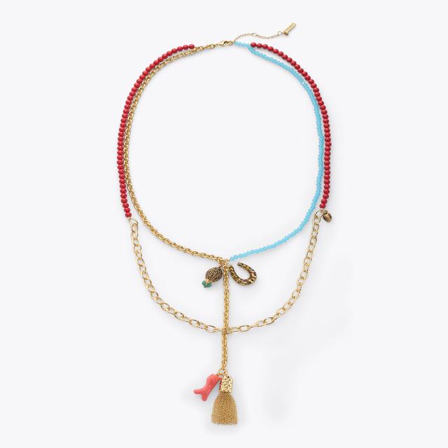 carvela by kurt geiger LONG PENDANT CHARM Long Pendant Charm Necklace by KURT GEIGER LONDON