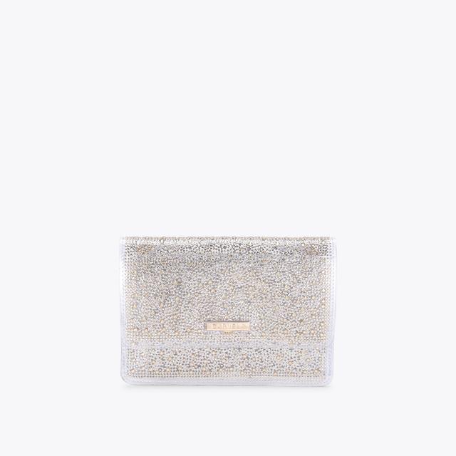 carvela by kurt geiger LOVEBIRD CLUTCH Transparent Clutch Bag by CARVELA