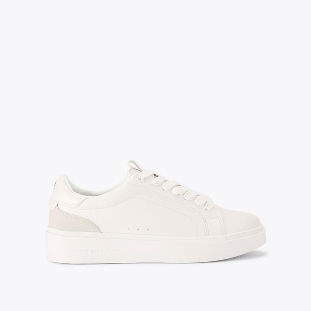 carvela by kurt geiger LOVIE White Lace Up Sneaker by KG KURT GEIGER