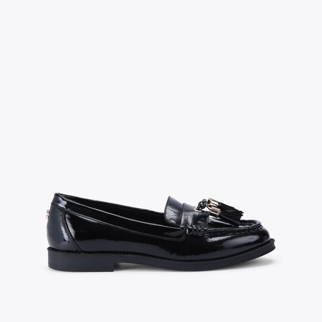 carvela by kurt geiger MANOR Black Patent Loafer by CARVELA