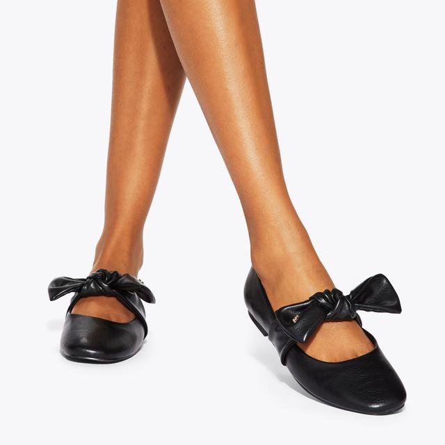 Carvela By Kurt Geiger MASTER Black Tie Flat By KG KURT GEIGER
