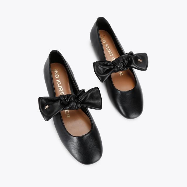 Carvela By Kurt Geiger MASTER Black Tie Flat By KG KURT GEIGER