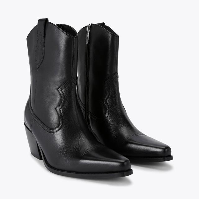 Carvela By Kurt Geiger MAVEN Black Western Boot By CARVELA