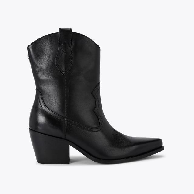 carvela by kurt geiger MAVEN Black Western Boot by CARVELA