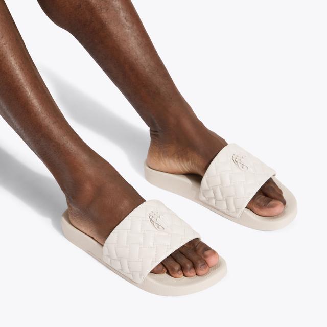 Carvela By Kurt Geiger MEENA EAGLE MENS Bone Slip On Sandal By KURT GEIGER LONDON