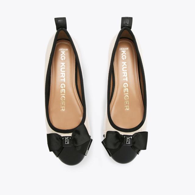 Carvela By Kurt Geiger MEGAN Bone Patent Slip On Shoes By KG KURT GEIGER