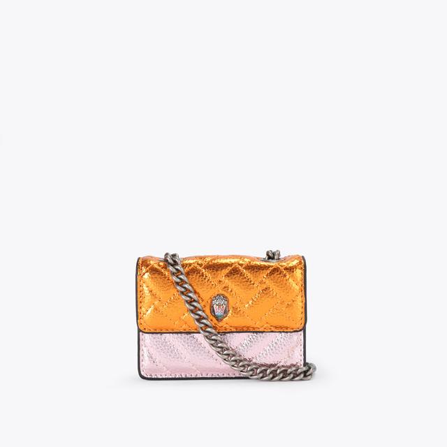 carvela by kurt geiger MICRO KENSINGTON Multi-Coloured Micro Quilted Cross Body Bag by KURT GEIGER LONDON