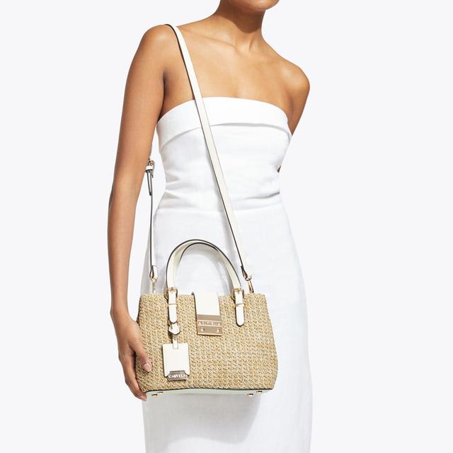Carvela By Kurt Geiger MICRO MANDY Raffia Tote Bag By CARVELA