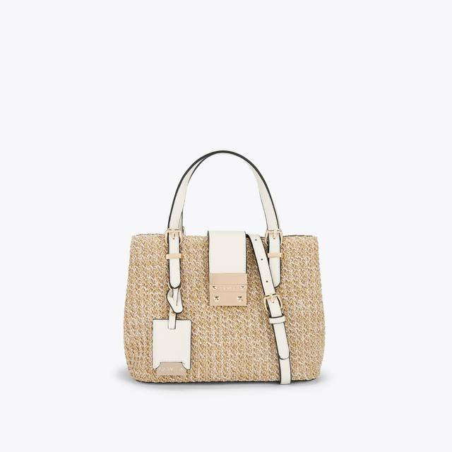 carvela by kurt geiger MICRO MANDY Raffia Tote Bag by CARVELA