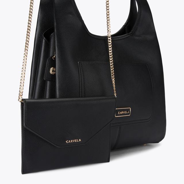 Carvela By Kurt Geiger MILANO Black Shoulder Bag By CARVELA