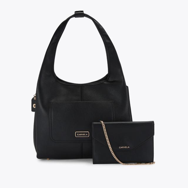 carvela by kurt geiger MILANO Black Shoulder Bag by CARVELA