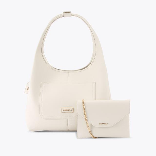 carvela by kurt geiger MILANO Bone Shoulder Tote Bag by CARVELA