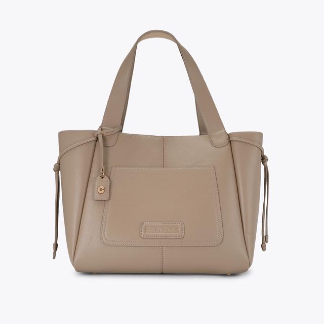 carvela by kurt geiger MILANO TOTE Taupe Shoulder Bag by CARVELA