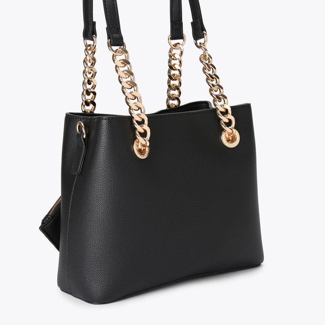 Carvela By Kurt Geiger MINI CAMMIE 3 Black Mini Tote Bag By CARVELA