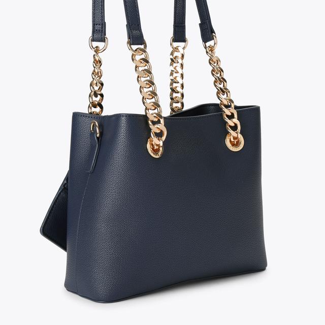 Carvela By Kurt Geiger MINI CAMMIE 3 Navy Bucket Bag By CARVELA