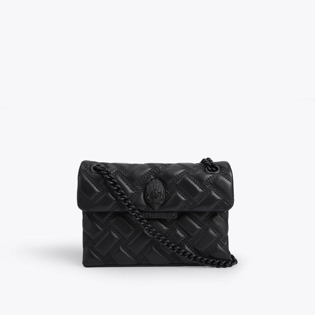 carvela by kurt geiger MINI KENSINGTON DRENCH Black Quilted Kensington Bag by KURT GEIGER LONDON