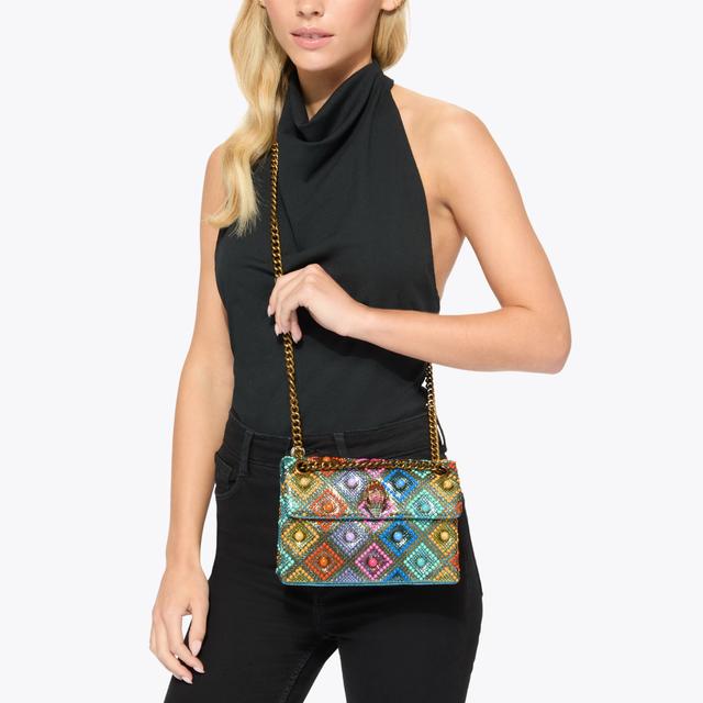 Carvela By Kurt Geiger MINI KENSINGTON JEWEL Fabric Mini Bag By KURT GEIGER LONDON