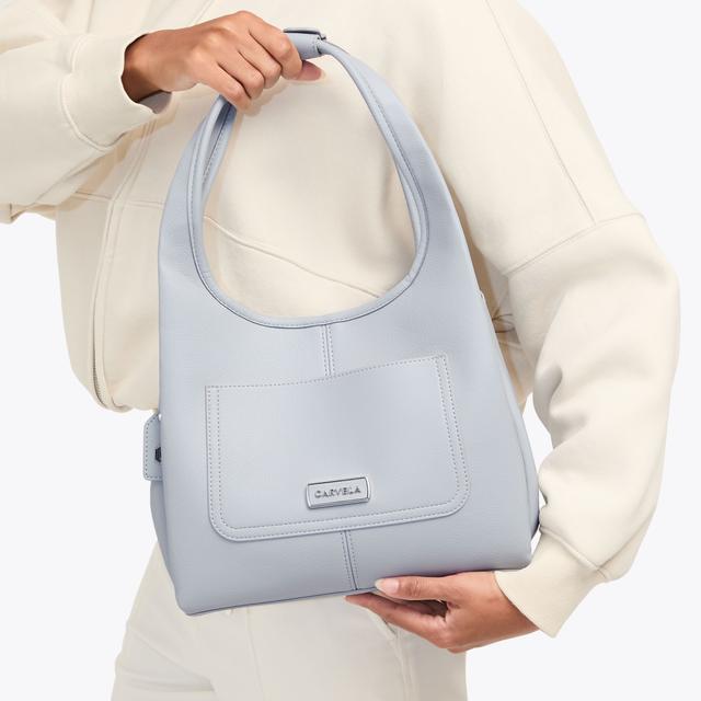 Carvela By Kurt Geiger MINI MILANO Grey Mini Shoulder Bag By CARVELA