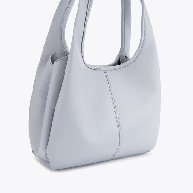 Carvela By Kurt Geiger MINI MILANO Grey Mini Shoulder Bag By CARVELA