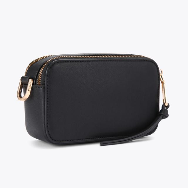 Carvela By Kurt Geiger MINI ROMA CIRCLE Black Camera Bag By CARVELA