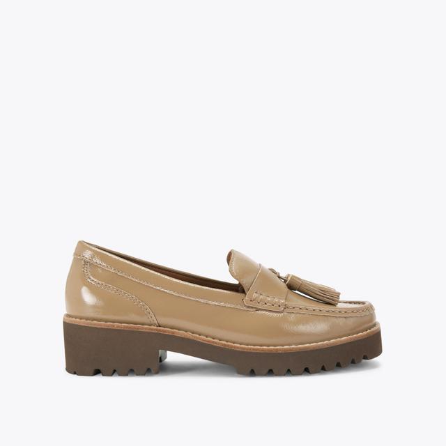 carvela by kurt geiger MINNIE Camel Patent Leather by KG KURT GEIGER