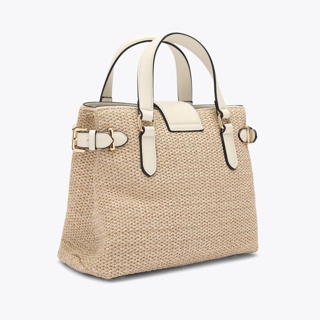 Carvela By Kurt Geiger MIRCO MINDY Raffia Micro Tote Bag By CARVELA