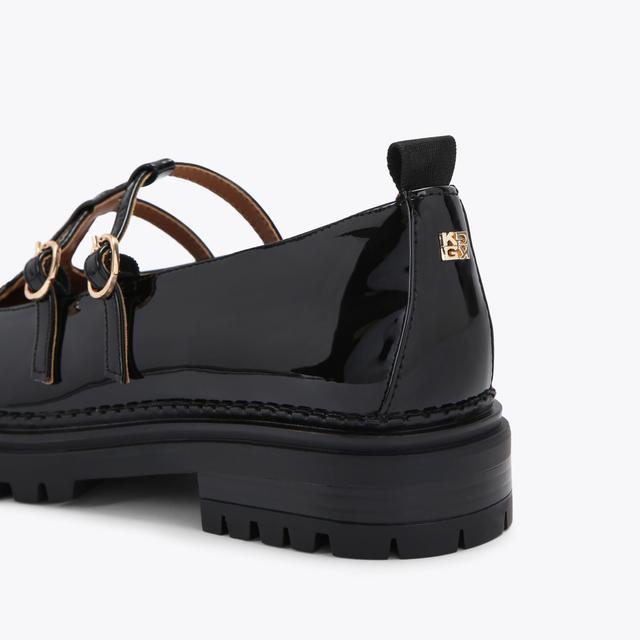 Carvela By Kurt Geiger MISTY Black Patent Mary Jane By KG KURT GEIGER