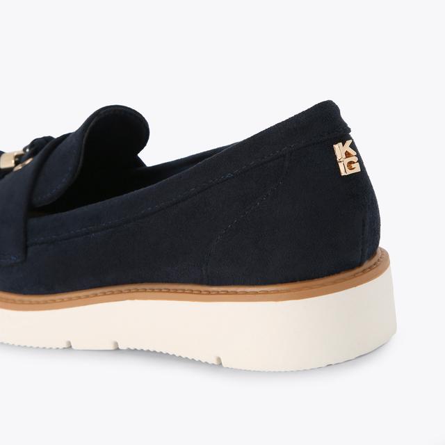Carvela By Kurt Geiger MORLY2 Navy Slip On Shoe By KG KURT GEIGER
