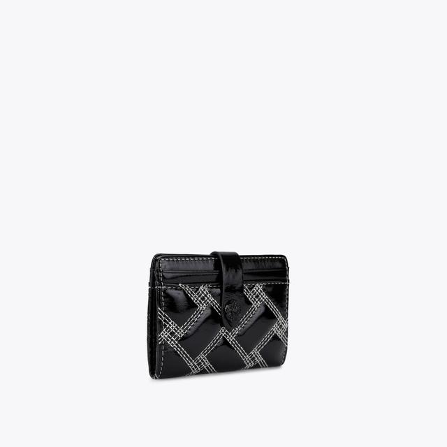 Carvela By Kurt Geiger MULTI CARD KENSINGTON DR Black Stitched Card Wallet By KURT GEIGER LONDON
