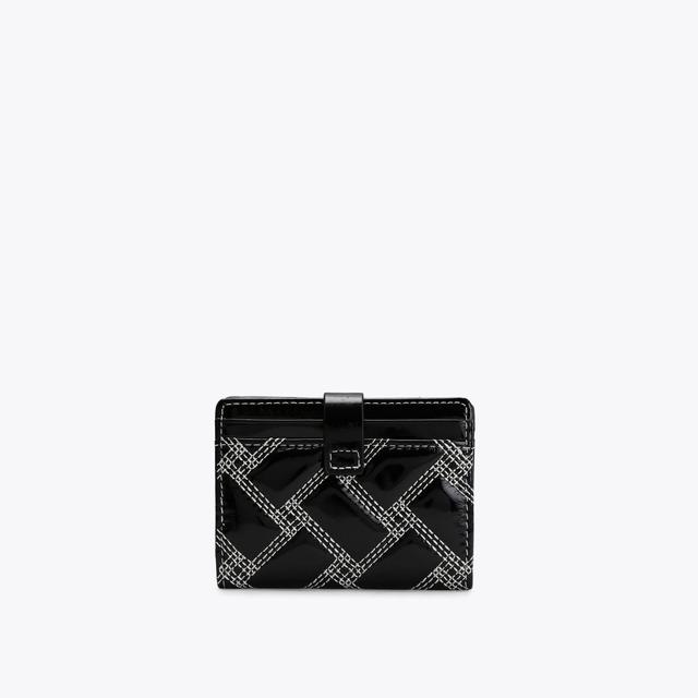 Carvela By Kurt Geiger MULTI CARD KENSINGTON DR Black Stitched Card Wallet By KURT GEIGER LONDON