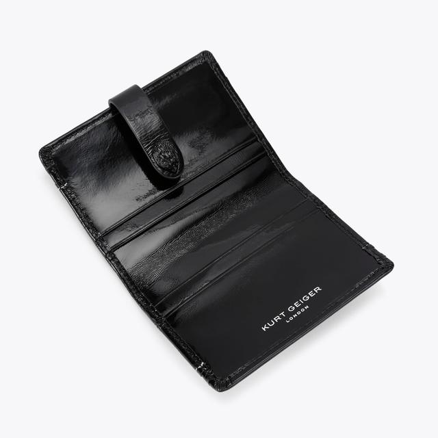 Carvela By Kurt Geiger MULTI CARD KENSINGTON DR Black Stitched Card Wallet By KURT GEIGER LONDON