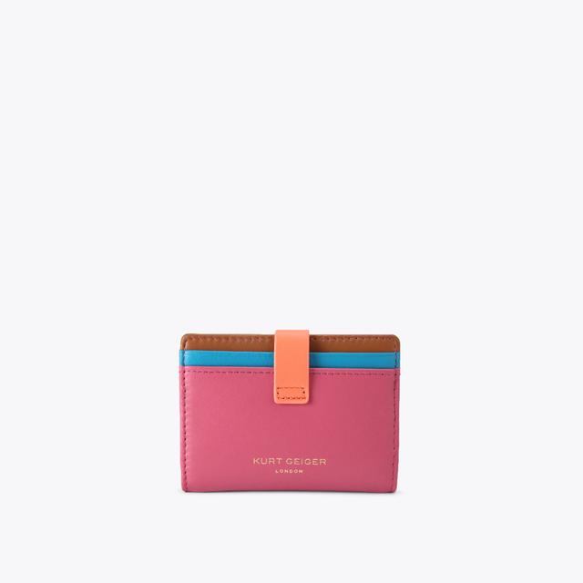 Carvela By Kurt Geiger MULTI CARD KENSINGTON Leather Multi Card Purse By KURT GEIGER LONDON