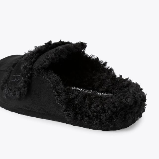 Carvela By Kurt Geiger NICER Black Suedette Flat By KG KURT GEIGER