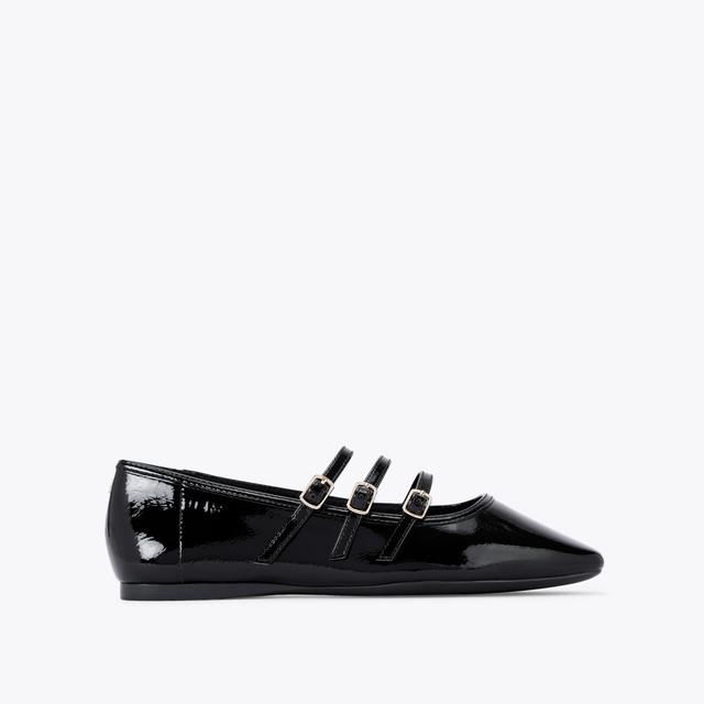 carvela by kurt geiger NOVEL Patent Black Mary Jane Flat by KG KURT GEIGER
