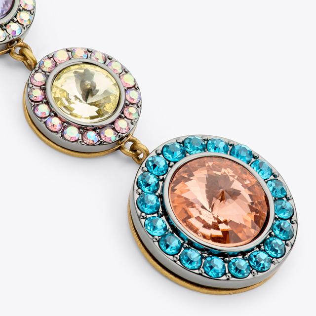 Carvela By Kurt Geiger OCTAVIA LINEARS Crystal Linear Drop Earrings By KURT GEIGER LONDON