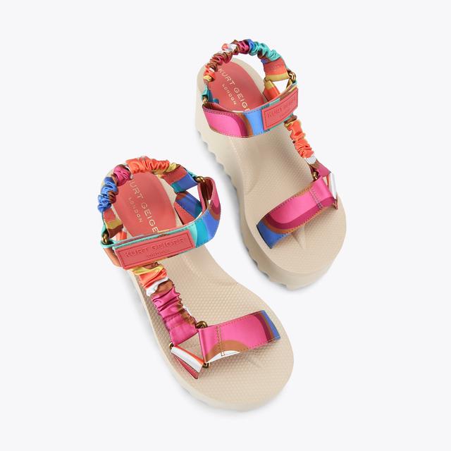 Carvela By Kurt Geiger ORION PUMP Rainbow Swirl Sandal By KURT GEIGER LONDON