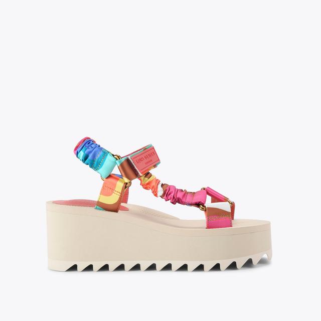 carvela by kurt geiger ORION PUMP Rainbow Swirl Sandal by KURT GEIGER LONDON