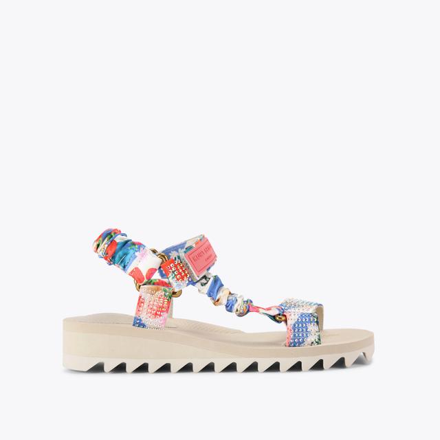 carvela by kurt geiger ORION Strawberry Chain Printed Sandal by KURT GEIGER LONDON