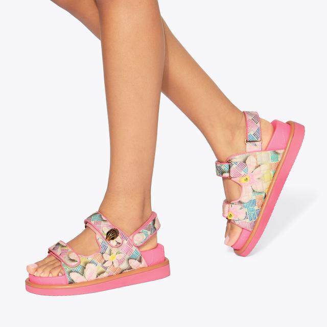 Carvela By Kurt Geiger ORSON Watercolour Velcro Sandal By KURT GEIGER LONDON