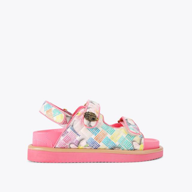 carvela by kurt geiger ORSON Watercolour Velcro Sandal by KURT GEIGER LONDON