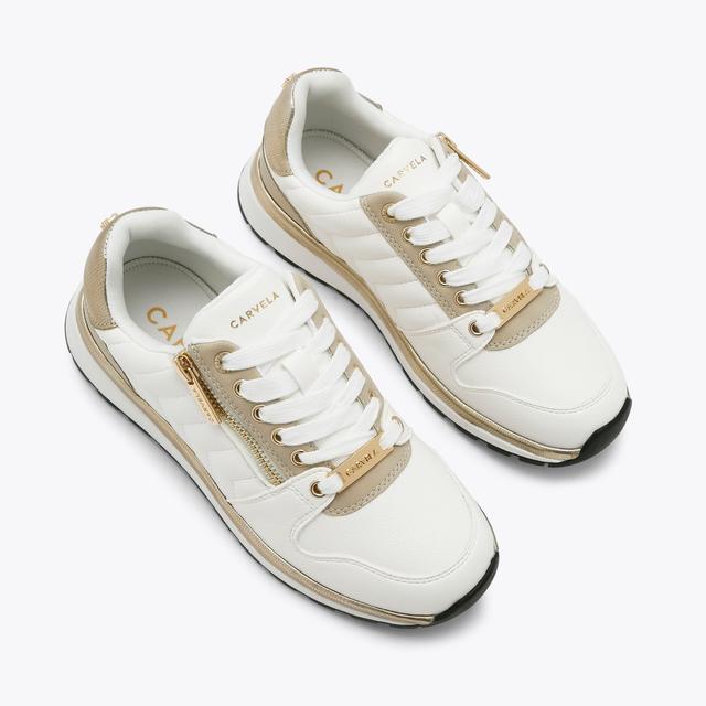 Carvela By Kurt Geiger PACE ZIP Bone Trainer By CARVELA